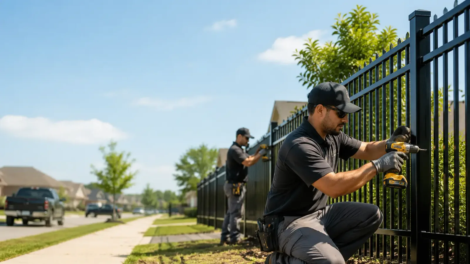 Metal Fence Installation in Yorktown, IA